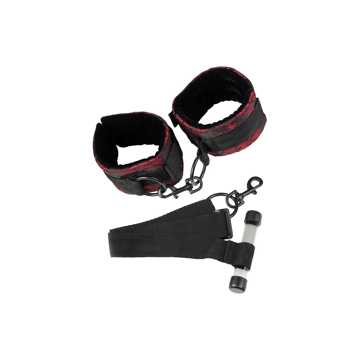 SCANDAL BLACK TÜR HANDSCHELLEN VON CALEXOTICS