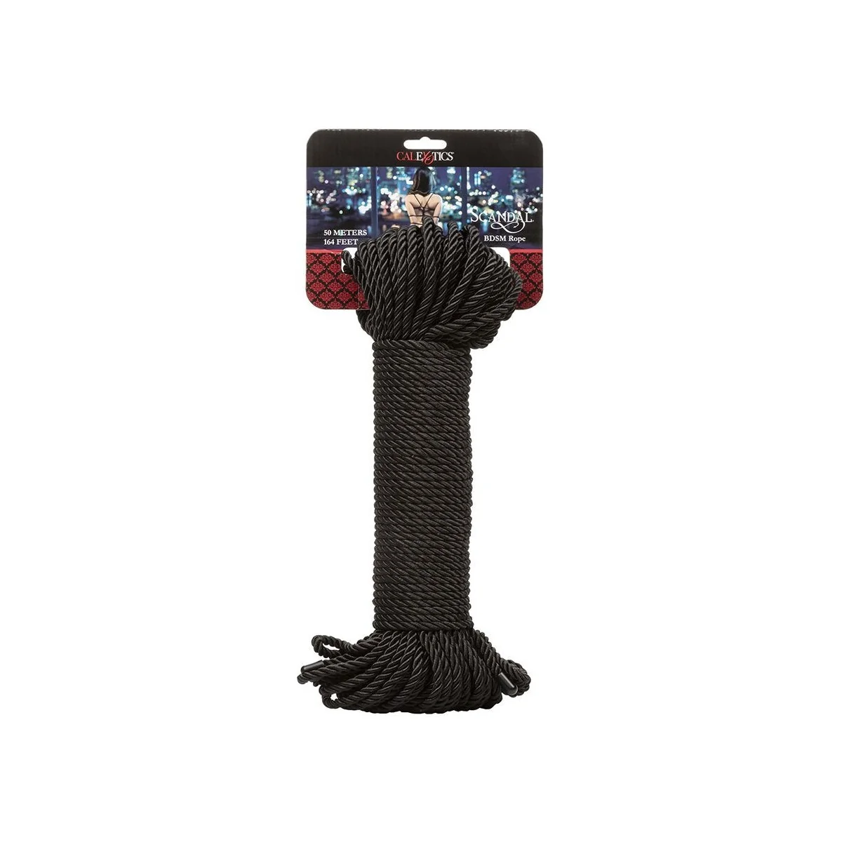 SCANDAL SCHWARZES BDSM-SEIL 50 M VON CALEXOTICS