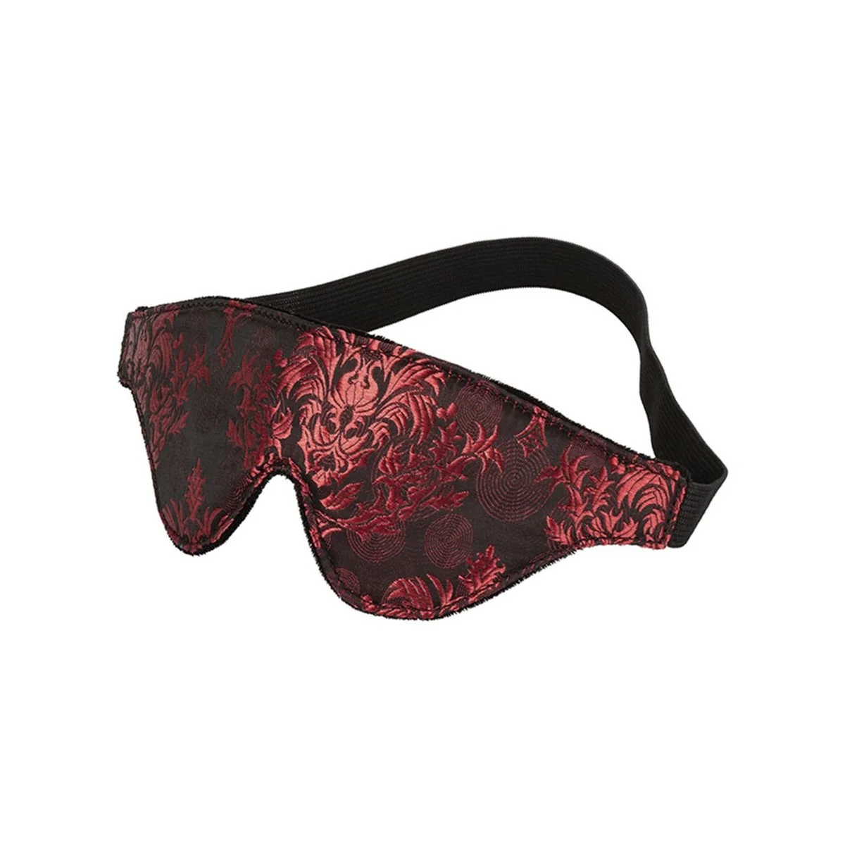 SCANDAL BLICKDICHTE AUGENMASKE MIT ROTEN DETAILS VON CALEXOTICS