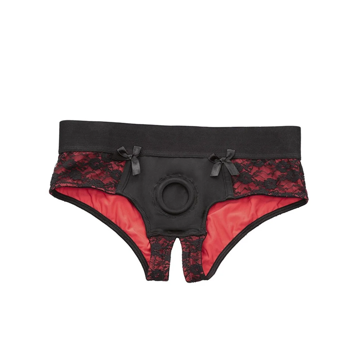 SCANDAL CROTCHLESS PANTIES SET MIT DILDO GRÖSSE S/M VON CALEXOTICS