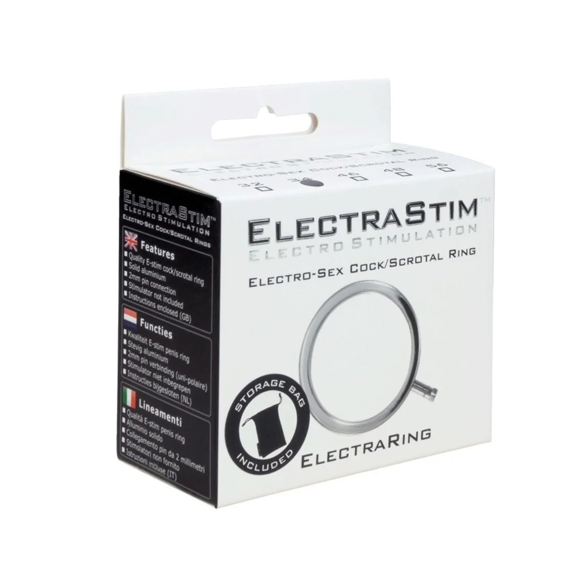 ELECTRARINGS METALL-PENISRING 34 MM VON ELECTRASTIM