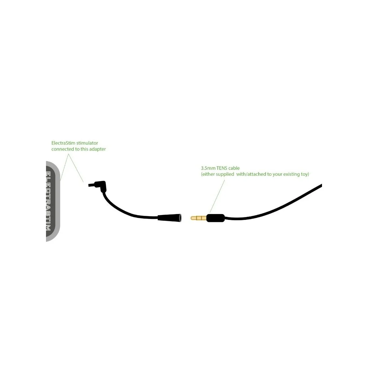 STANDARDADAPTER AUF BUCHSE 3,5 MM VON ELECTRASTIM