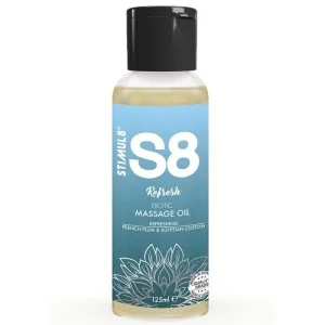 S8 REFRESH BAUMWOLLMASSAGEÖL 125 ML VON STIMUL8