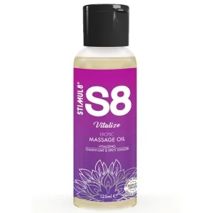 S8 VITALISIERENDES LIMETTEN-MASSAGEÖL 125 ML VON STIMUL8