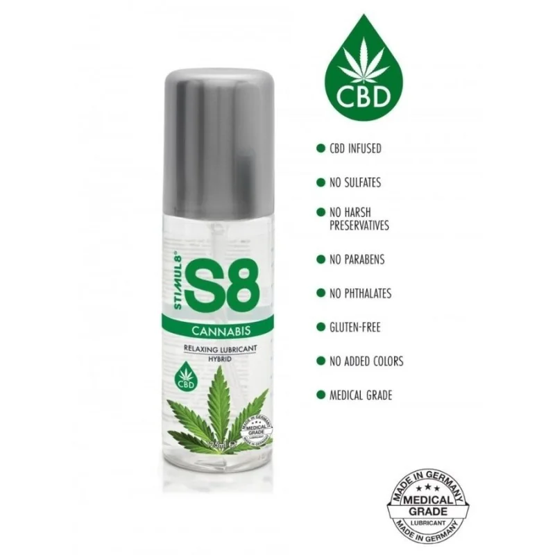 S8 CANNABIS HYBRID-GLEITMITTEL 125 ML VON STIMUL8 2