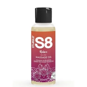 S8 RELAX EROTISCHES MASSAGEÖL GRÜNER TEE 50 ML VON STIMUL8