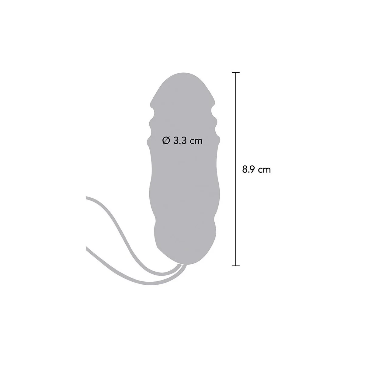 HAPPINESS SUNN SIDE UP AND DOWN FUCHSIA VIBRATOR MIT FERNBEDIENUNG VON TOYJOY