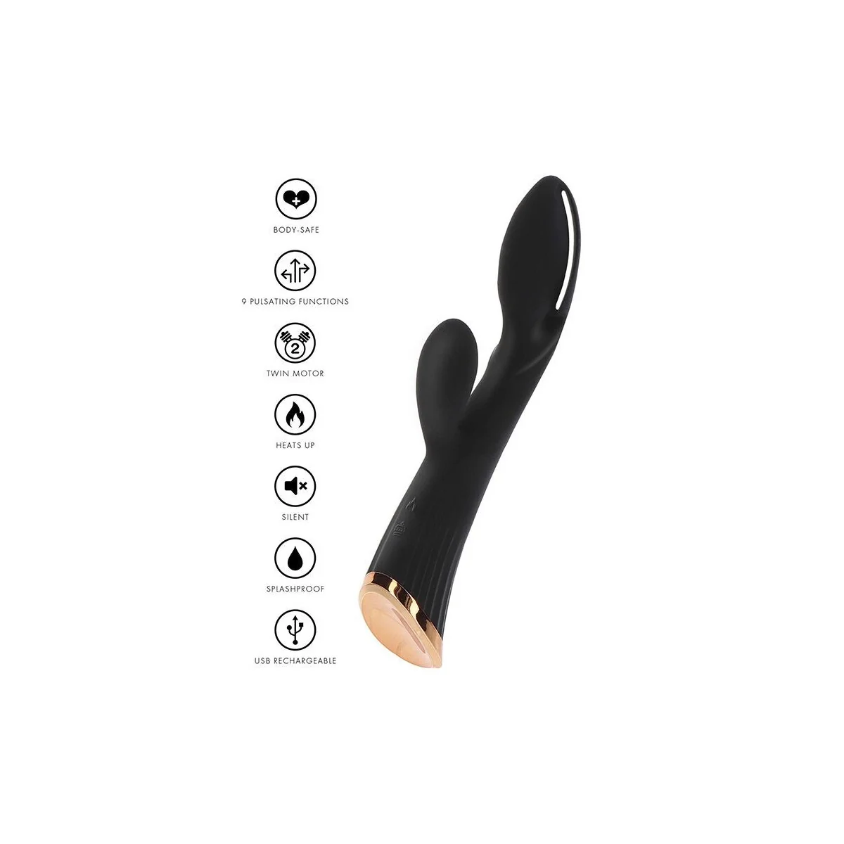 IVY CASSIA XTRA INTENSIVE KLITORIS-STIMULATOR-VIBRATOR SCHWARZ VON TOYJOY