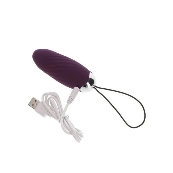 HAPPINESS KNOCK KNOCK EGGSTAVAGANT VIBRATOR MIT FERNBEDIENUNG LILA VON TOYJOY