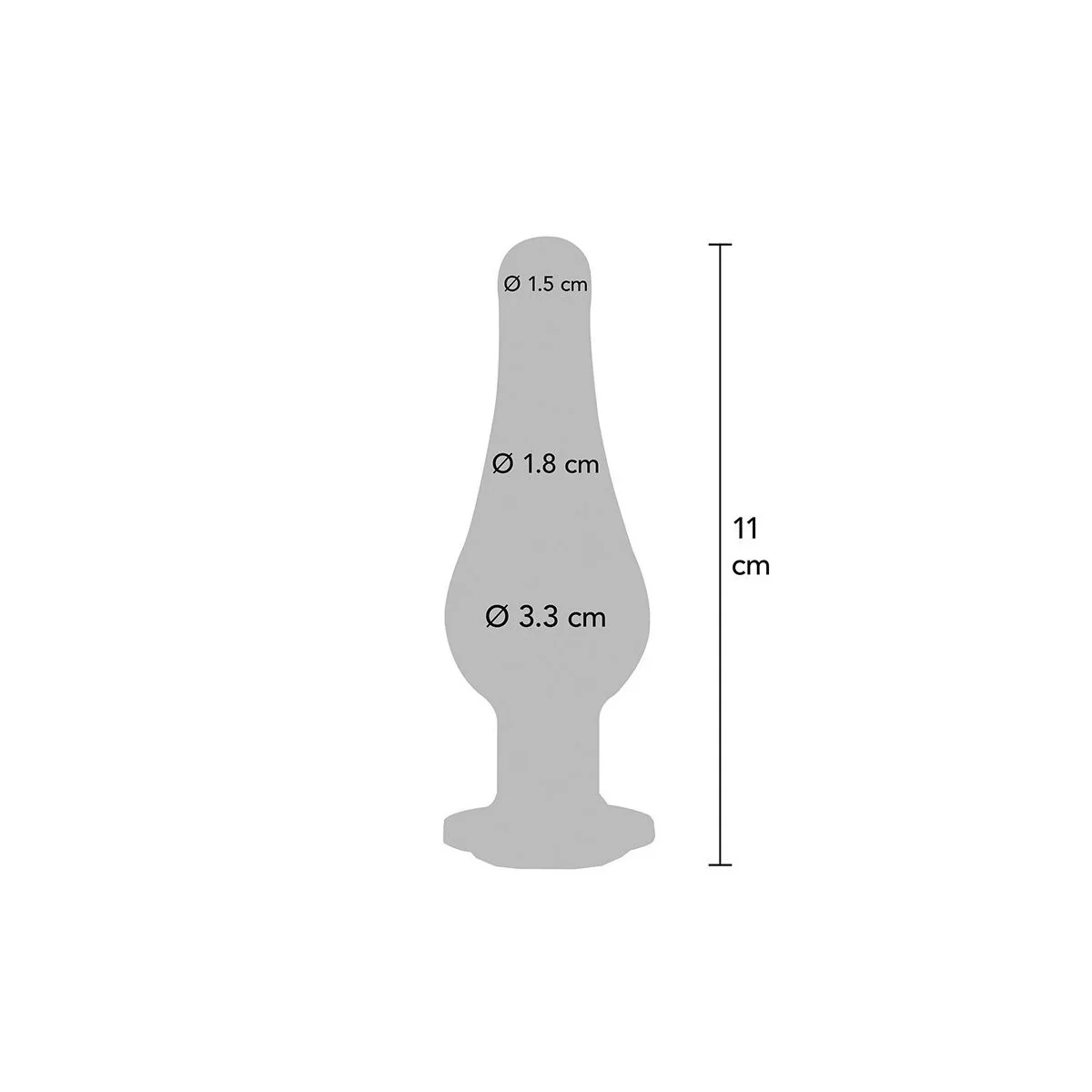 ANAL PLAY DIAMOND BUM BIJOU MITTLERER ANALPLUG VON TOYJOY