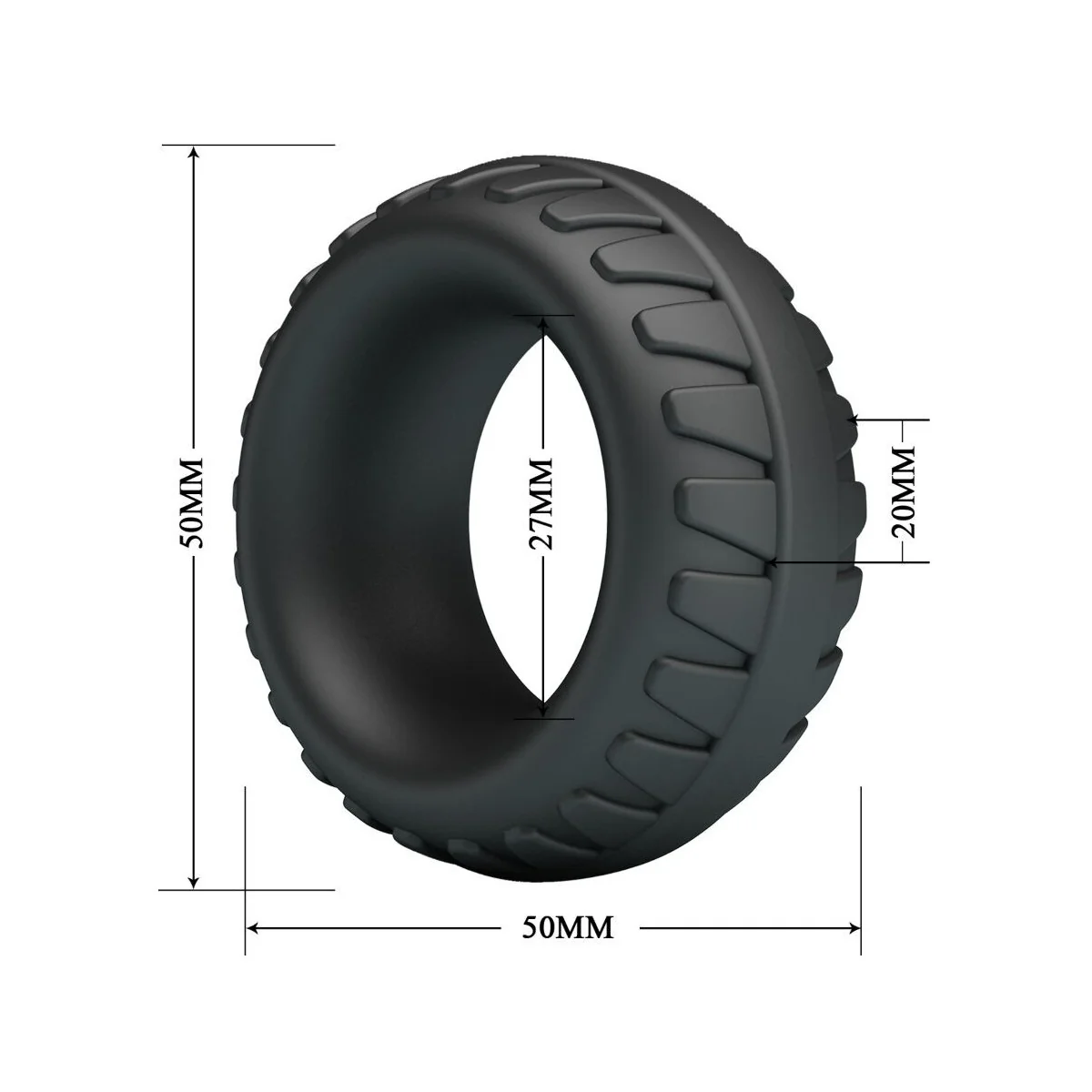 DILSON SILIKONRING MODELL 3 VON CRAZY BULL