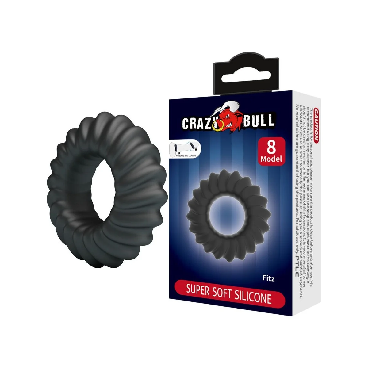 FITZ SILIKONRING MODELL 8 VON CRAZY BULL