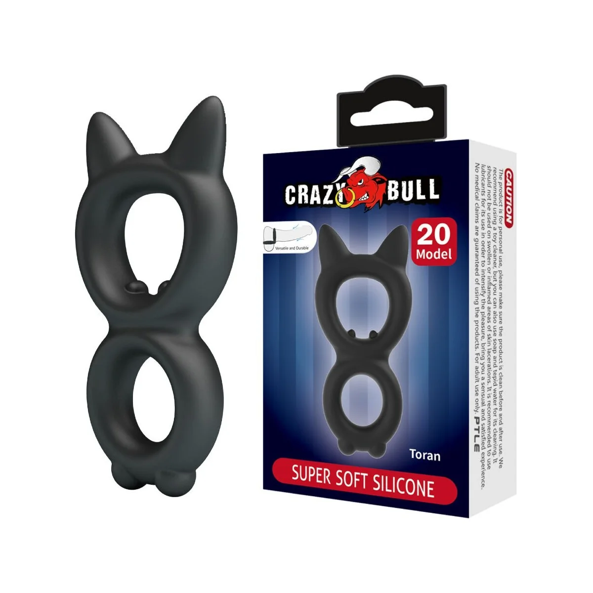 TORAN DOPPELTER SILIKONRING MODELL 20 VON CRAZY BULL
