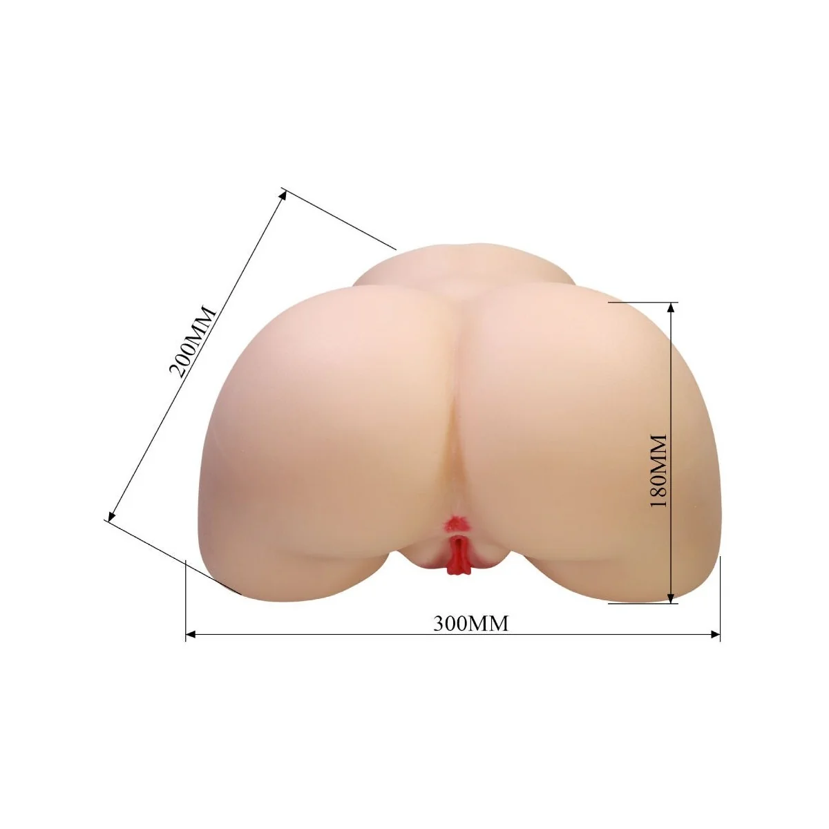 OLIVIA REALISTISCHER WEIBLICHER PO, VAGINA UND ANAL, 5,5 KG VON CRAZY BULL