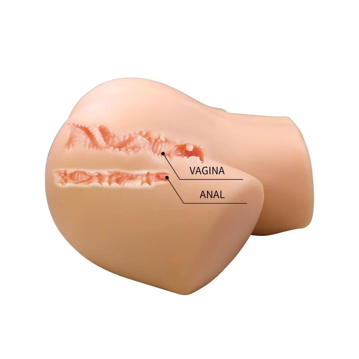 ANAID REALISTISCHE WEIBLICHE HINTEN VAGINA UND ANAL 7 KG VON CRAZY BULL