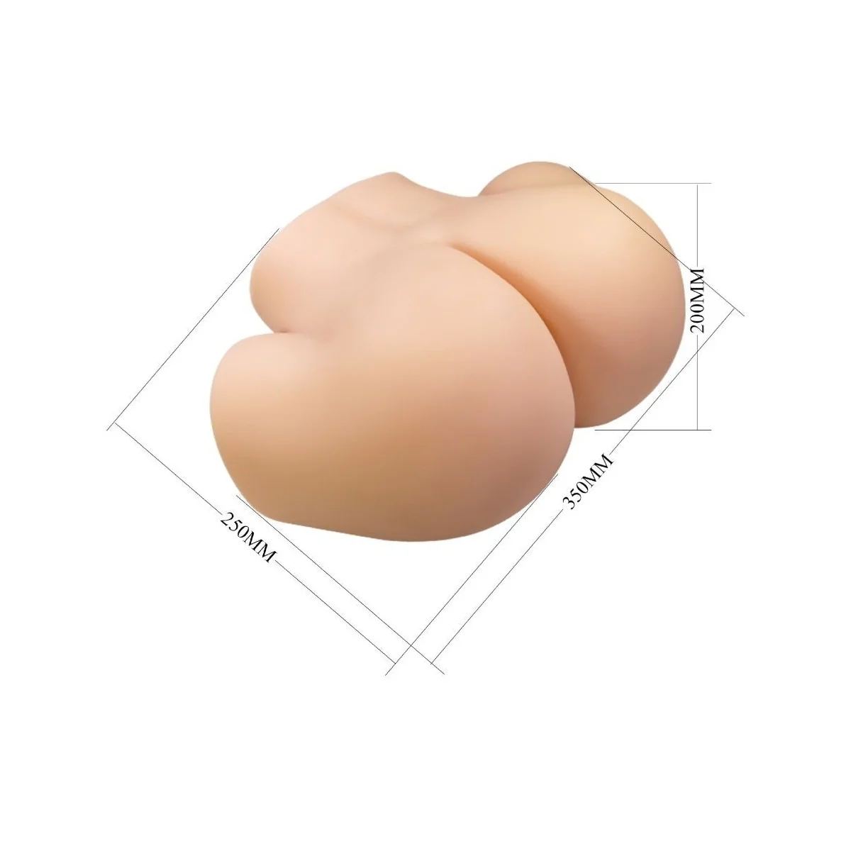 ANAID REALISTISCHE WEIBLICHE HINTEN VAGINA UND ANAL 7 KG VON CRAZY BULL