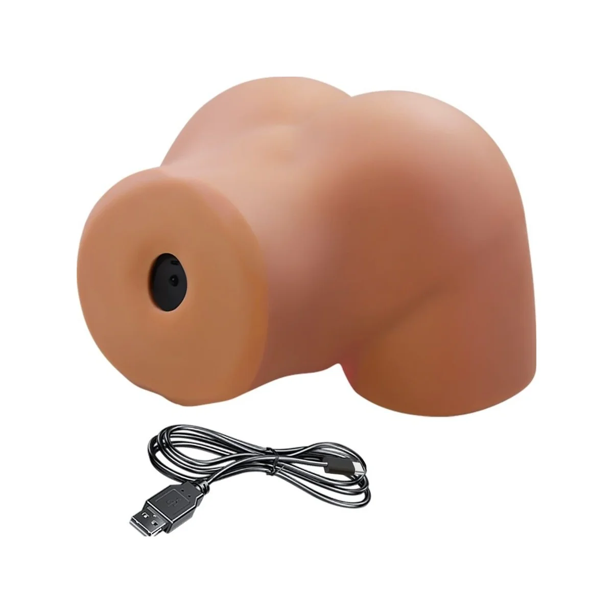 ILANA REALISTISCHER WEIBLICHER PO-VIBRATOR UND SAUGER MIT TON 6,8 KG VON CRAZY BULL