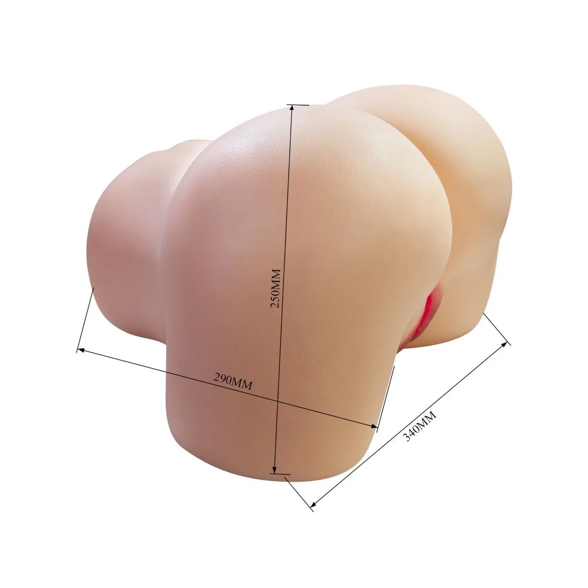 JULIA REALISTISCHER WEIBLICHER PO VAGINA UND ANAL 11 KG VON CRAZY BULL