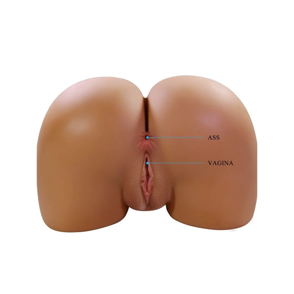 WENDY REALISTISCHER WEIBLICHER PO-VIBRATOR UND SAUGER MIT TON 11 KG VON CRAZY BULL