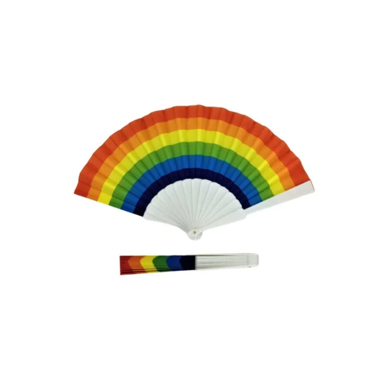 REGENBOGENFLAGGE HOLZFÄCHER VON PRIDE