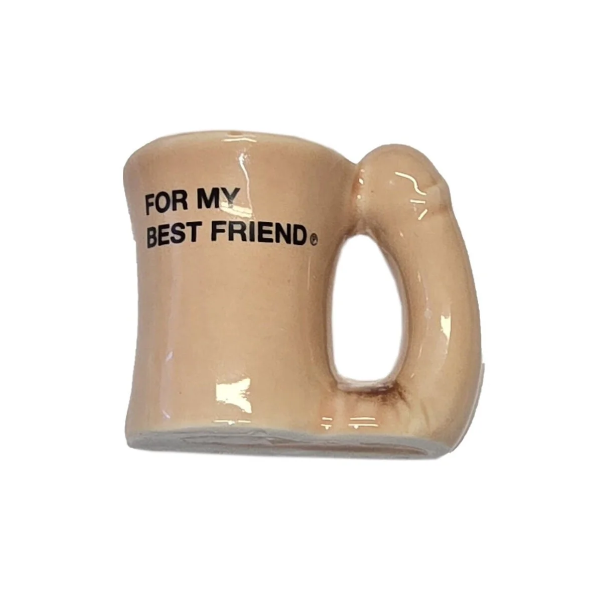 KERAMIKBECHER-MAGNET MIT PENISGRIFF „FÜR MEINEN BESTEN FREUND“ VON DIABLO PICANTE