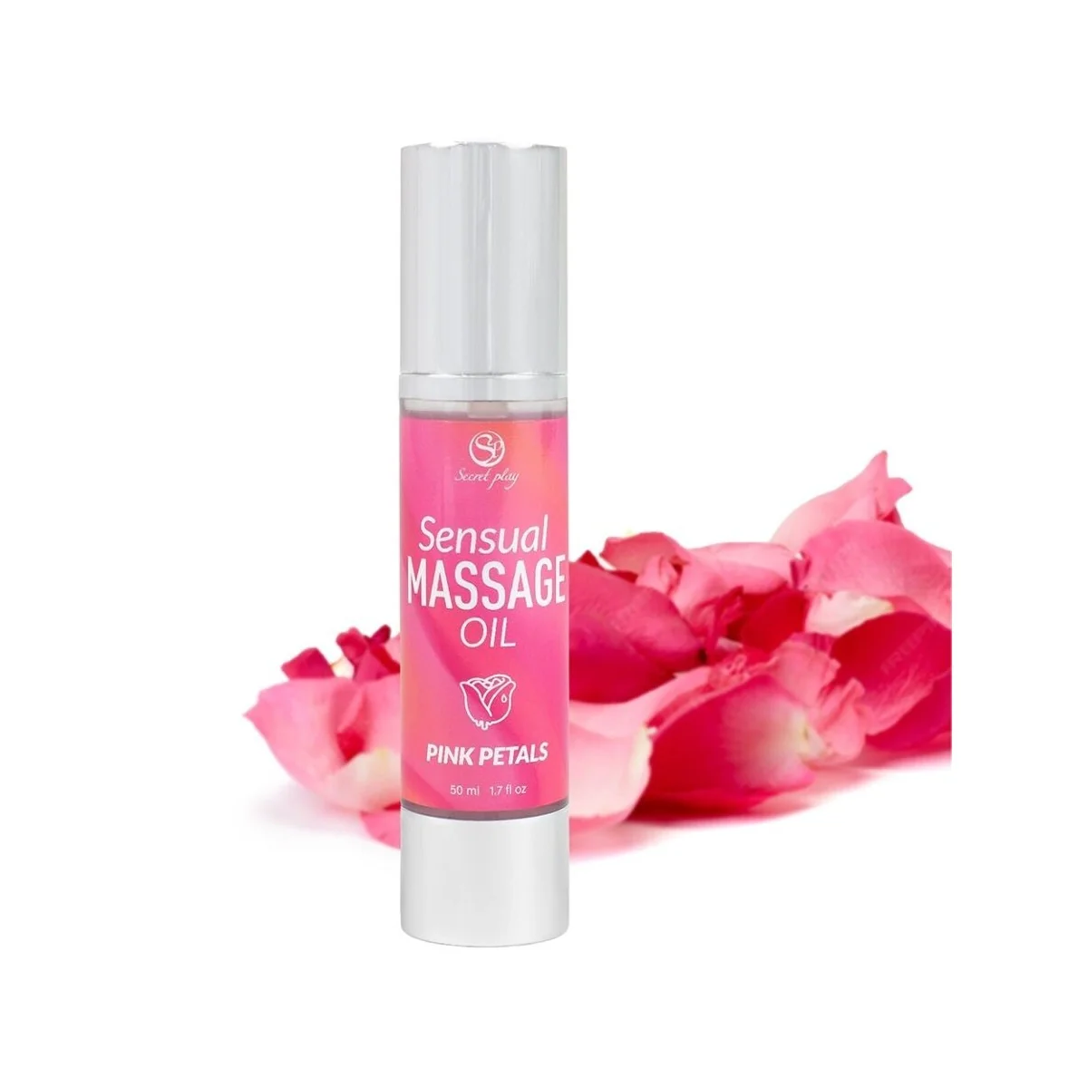 PINK PETALS MASSAGEÖL VON SECRETPLAY COSMETIC