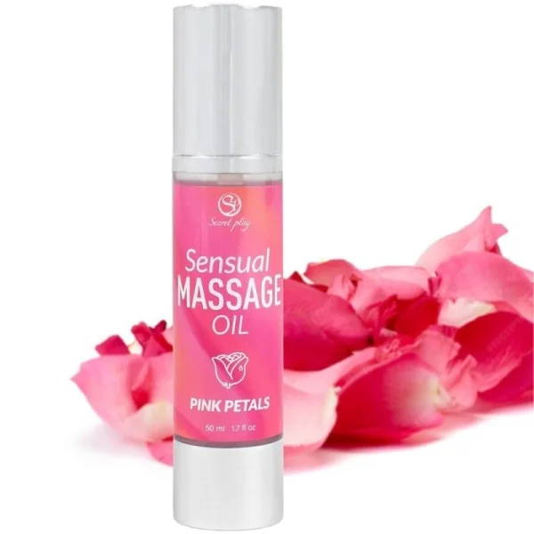 PINK PETALS MASSAGEÖL VON SECRETPLAY COSMETIC