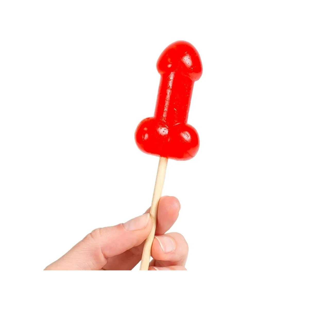 CHERRY CANDY PENIS LOLLIPOP MIT WÜRZIGEM HITZEEFFEKT VON SECRETPLAY COSMETIC