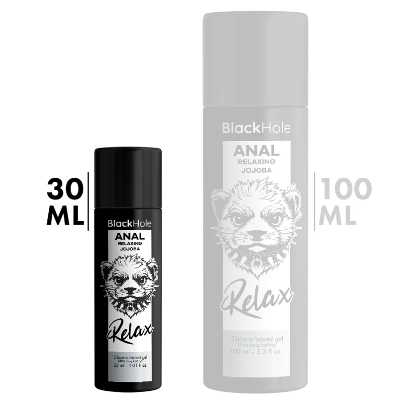 ANAL ENTSPANNENDE JOJOBA RELAX SILIKONBASIS 30 ML VON BLACK HOLE 2