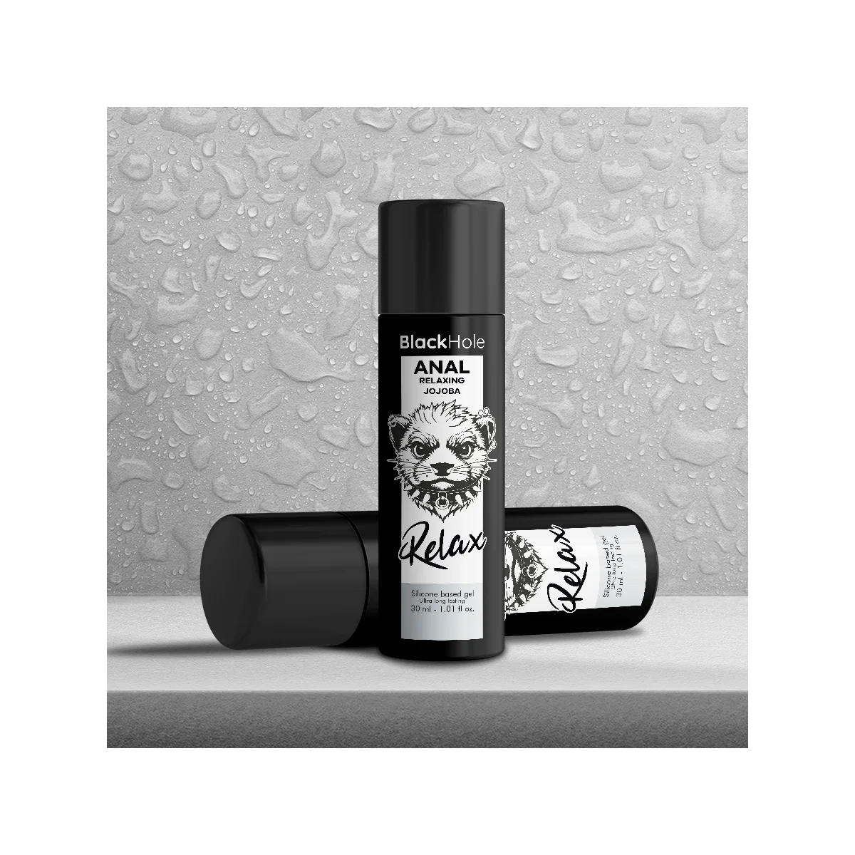 ANAL ENTSPANNENDE JOJOBA RELAX SILIKONBASIS 30 ML VON BLACK HOLE