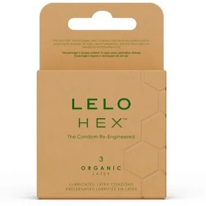 HEX BIO-KONDOMBOX 3 STÜCK VON LELO