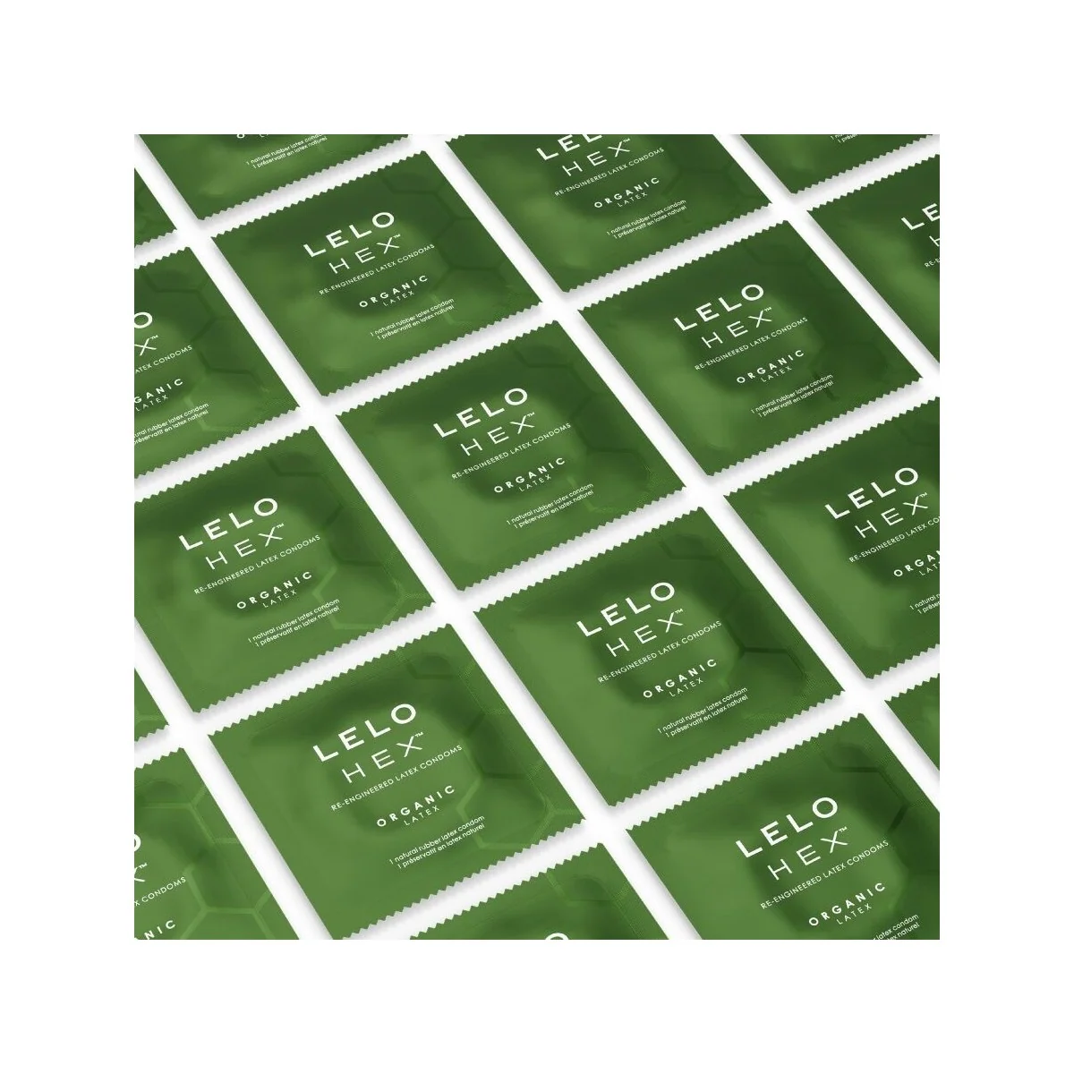 HEX BIO-KONDOMBOX 3 STÜCK VON LELO