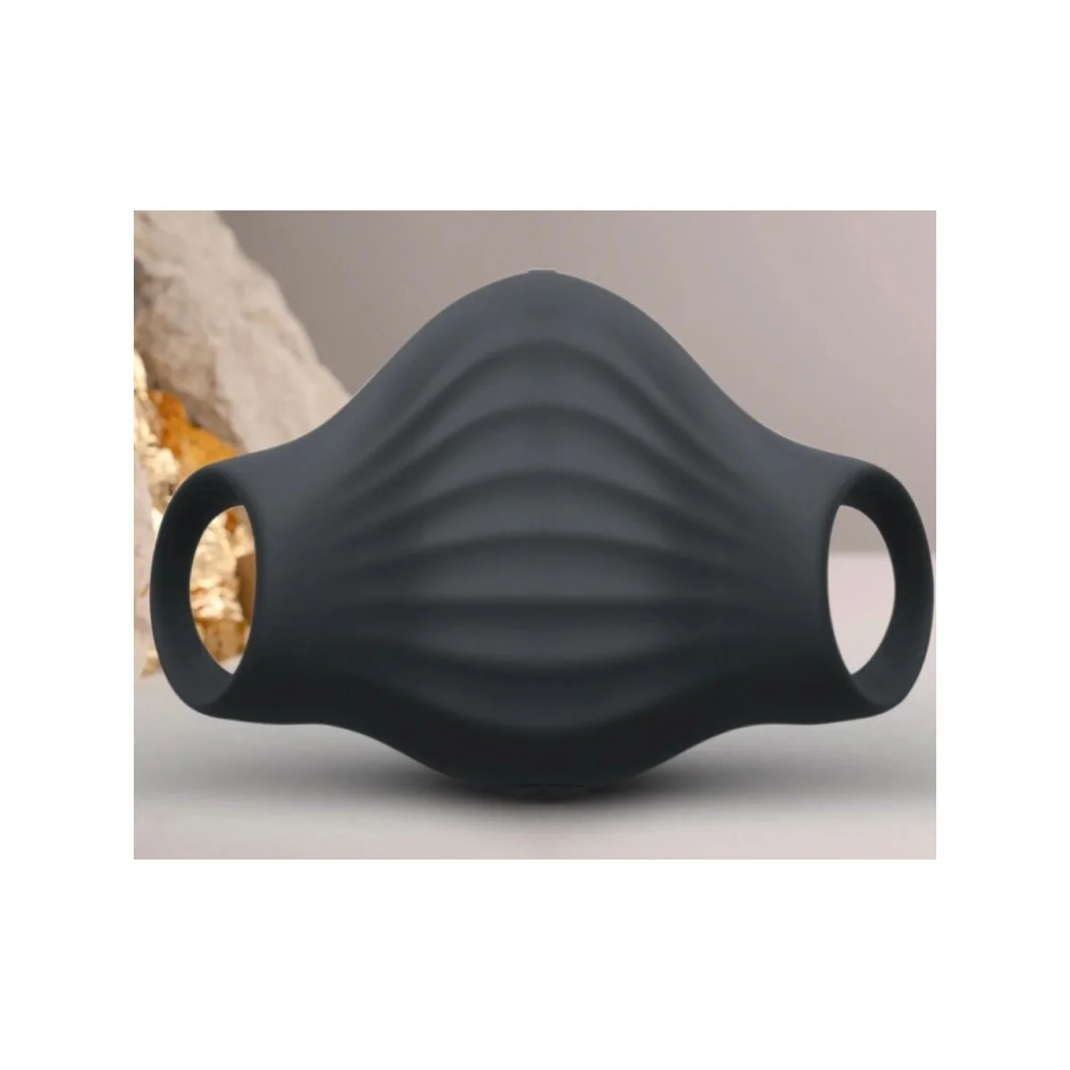 PALM SCHWARZER FLEXIBLER VIBRATOR-MASTURBATOR VON ROCKS-OFF