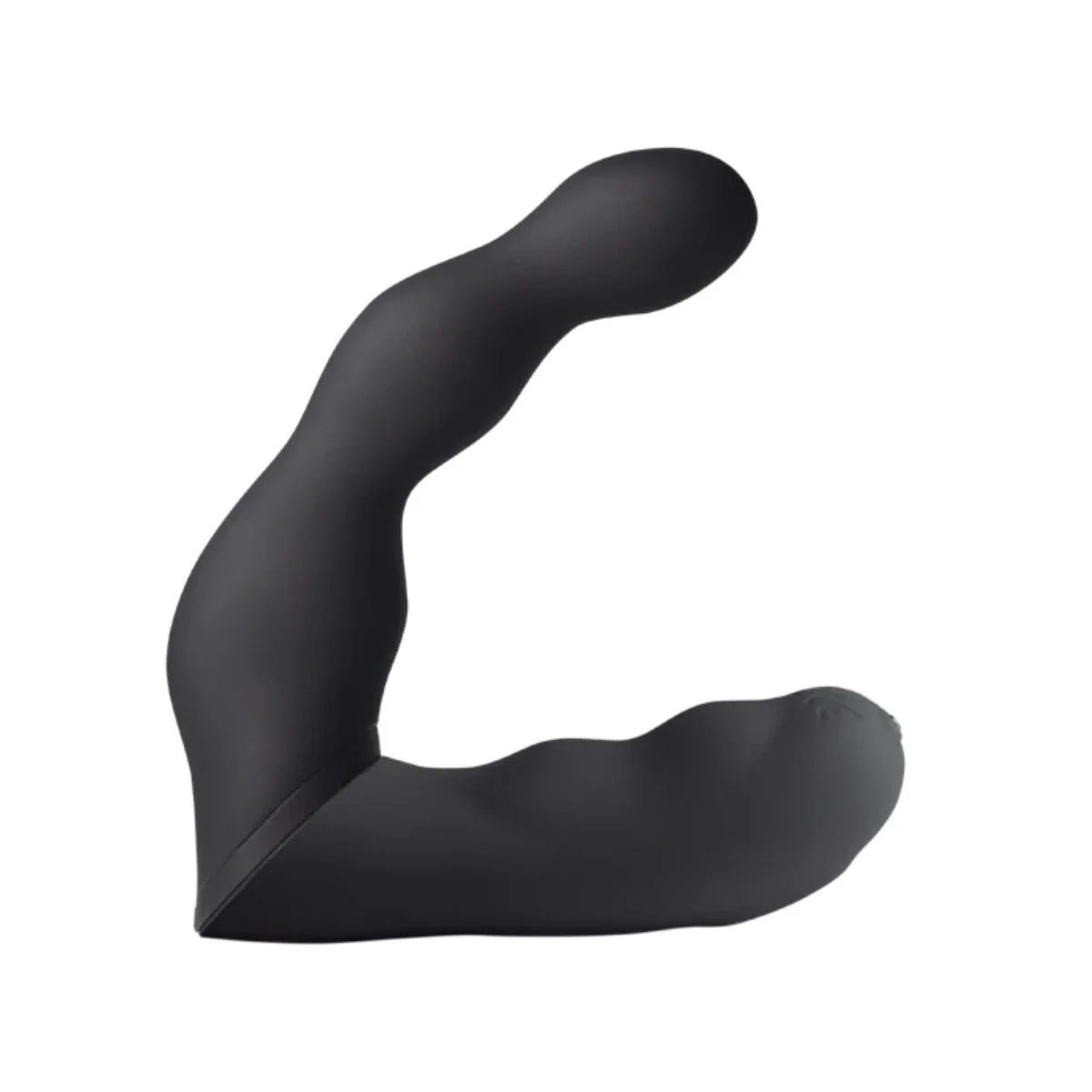 SCHWARZER PROSTATA- UND ANALVIBRATOR-ADAPTER VON ROCKS-OFF