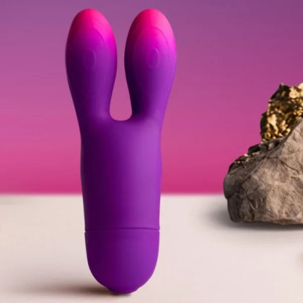 GLO-GIRL BUNNY LILA FLEXIBLER VIBRATOR VON ROCKS-OFF