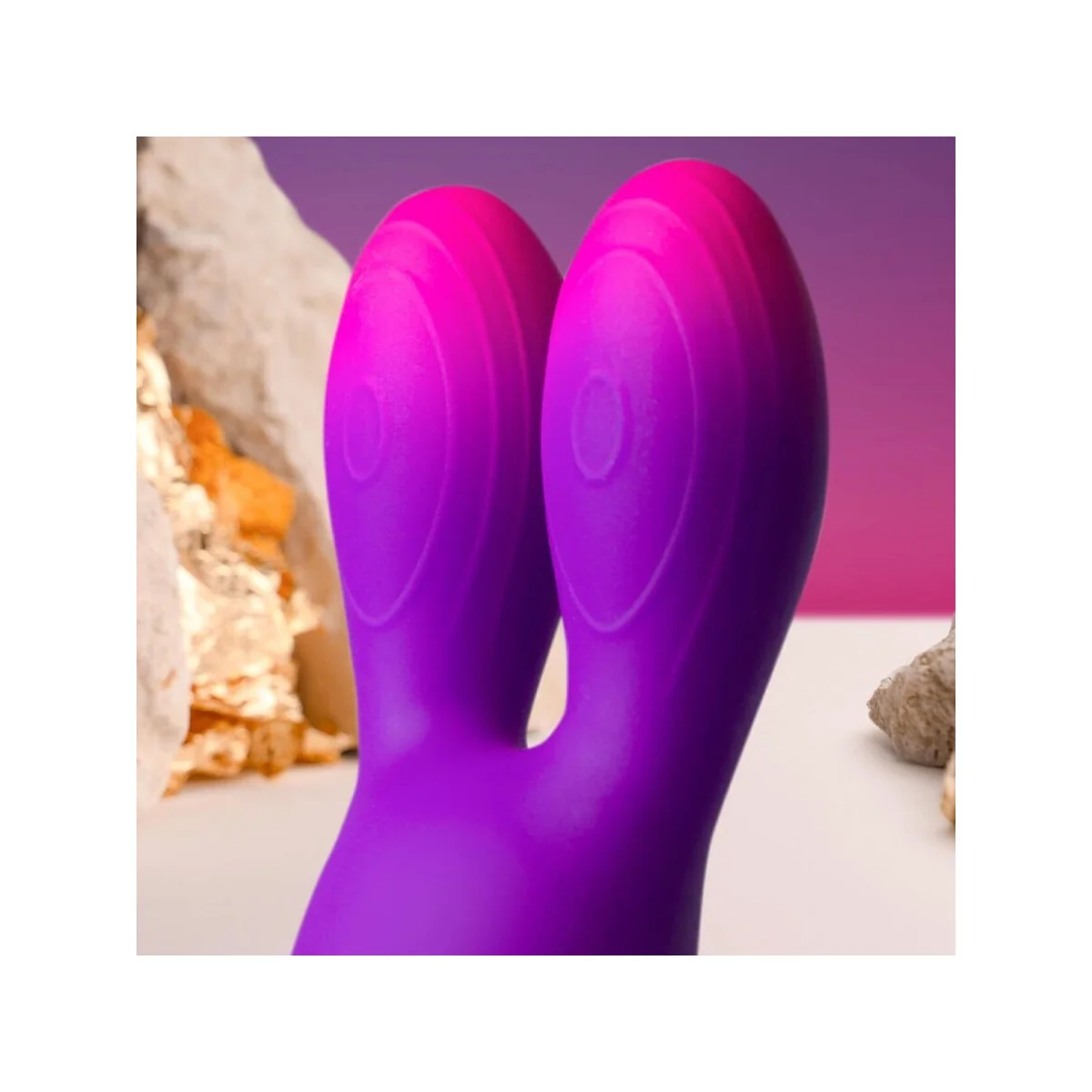 GLO-GIRL BUNNY LILA FLEXIBLER VIBRATOR VON ROCKS-OFF