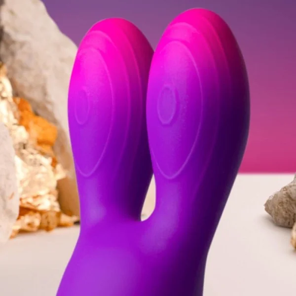 GLO-GIRL BUNNY LILA FLEXIBLER VIBRATOR VON ROCKS-OFF