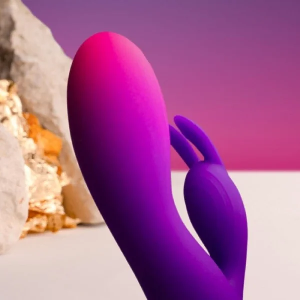 GLO-GIRL LILA RABBIT VIBRATOR VON ROCKS-OFF