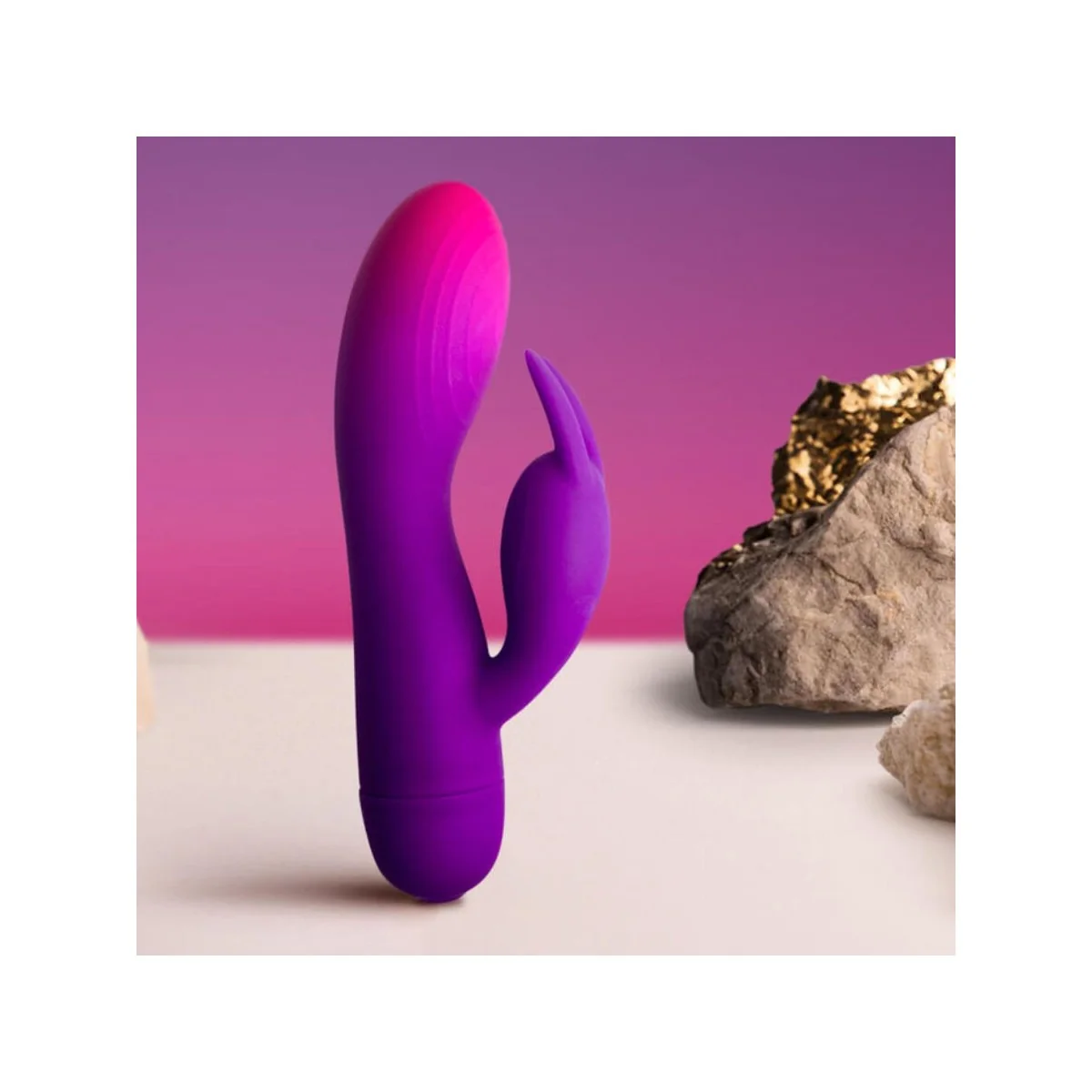 GLO-GIRL LILA RABBIT VIBRATOR VON ROCKS-OFF