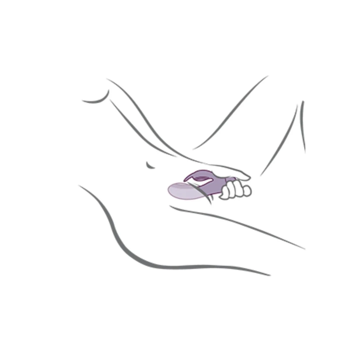 GLO-GIRL LILA RABBIT VIBRATOR VON ROCKS-OFF