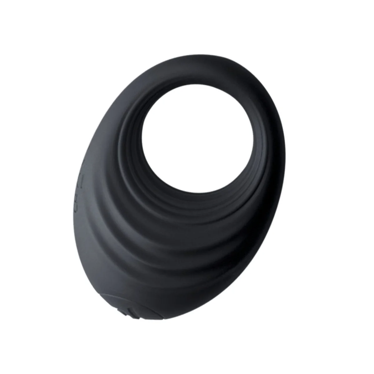 SPIRE SCHWARZER VIBRIERENDER PENISRING VON ROCKS-OFF