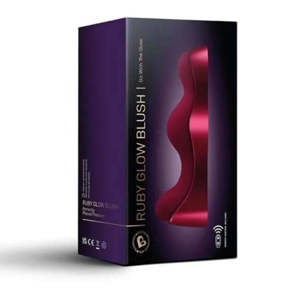 RUBY GLOW BLUSH RED G-SPOT VIBRATOR VON ROCKS-OFF