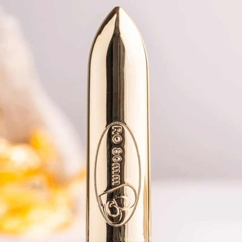 RO-80 CHAMPAGNER GOLDEN VIBRIERENDE KUGEL VON ROCKS-OFF 2