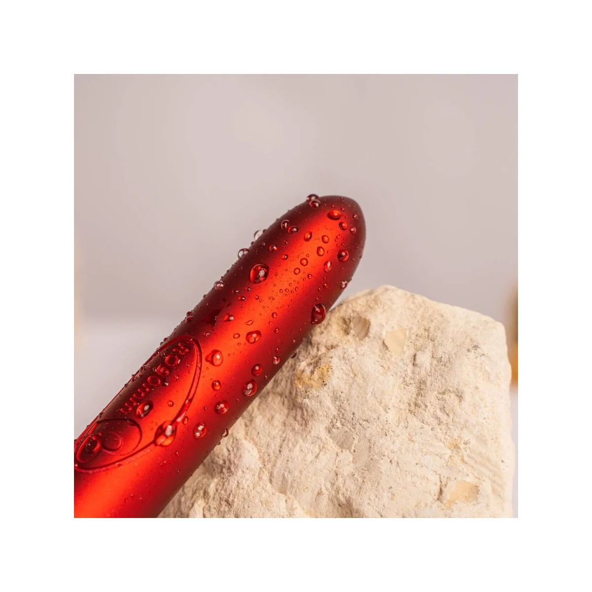 RO-90 SCARLET VELVET VIBRIERENDES BULLET ROT VON ROCKS-OFF