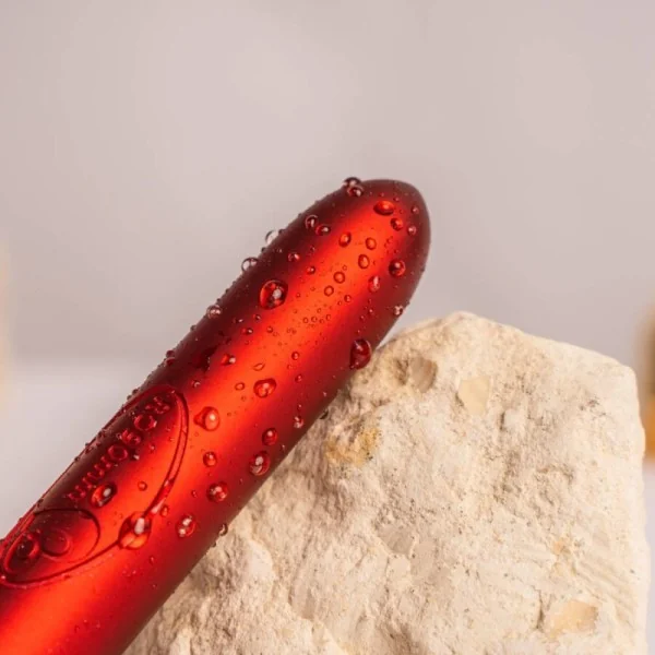 RO-90 SCARLET VELVET VIBRIERENDES BULLET ROT VON ROCKS-OFF