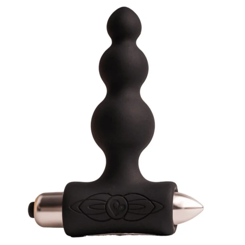 PETITE SENSATIONS BUBBLES ANAL PLUG VIBRATOR SCHWARZ VON ROCKS-OFF