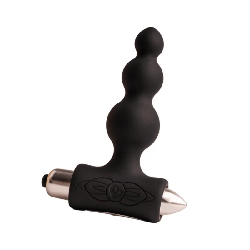 PETITE SENSATIONS BUBBLES ANAL PLUG VIBRATOR SCHWARZ VON ROCKS-OFF 2