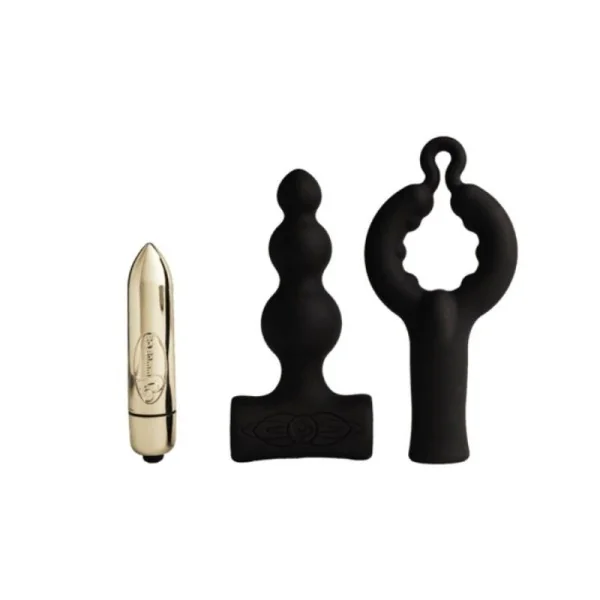 PETITE SENSATIONS BUBBLES ANAL PLUG VIBRATOR SCHWARZ VON ROCKS-OFF