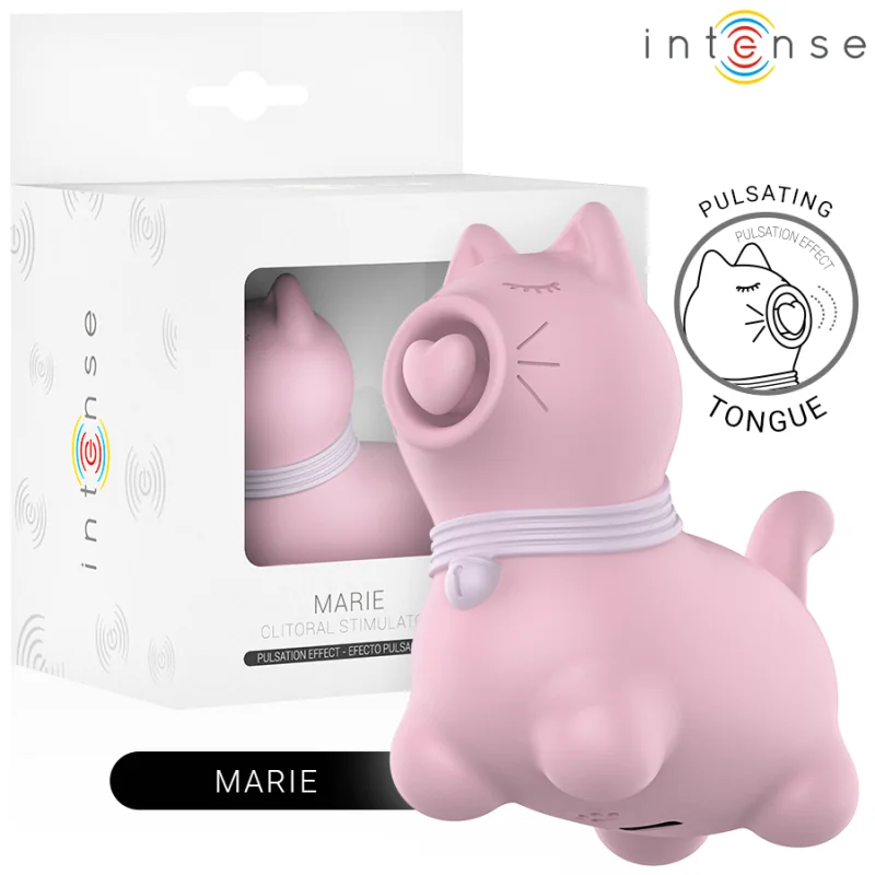 MARIE PINK PULSATIONSEFFEKT ZUNGENSTIMULATOR VON INTENSE FUN
