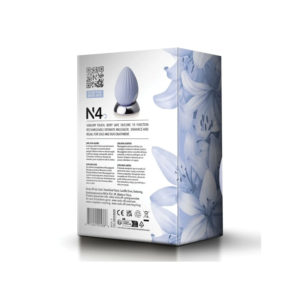 N4 EXTERNES STIMULATIONS-INTIMMASSAGER VON NIYA